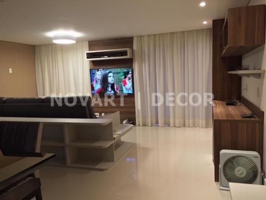 Cortinas de tecido ideal para apartamento