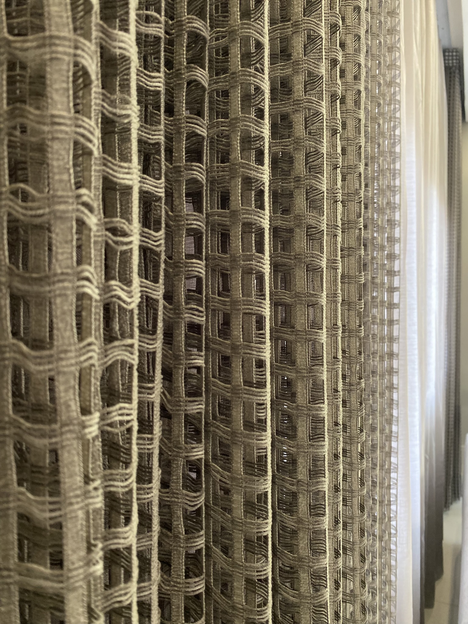 Cortinas com tecidos refinados